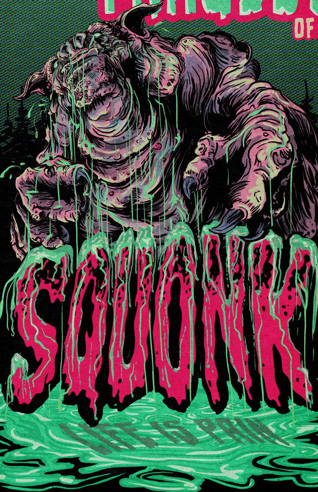 THE UNTHINKABLE TRAGEDY OF THE SQUONK 11" X 17" FINE ART PRINT