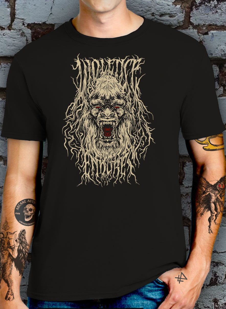 TEE SHIRT- VIOLENCE ENDURES *IN PERSON ONLY*