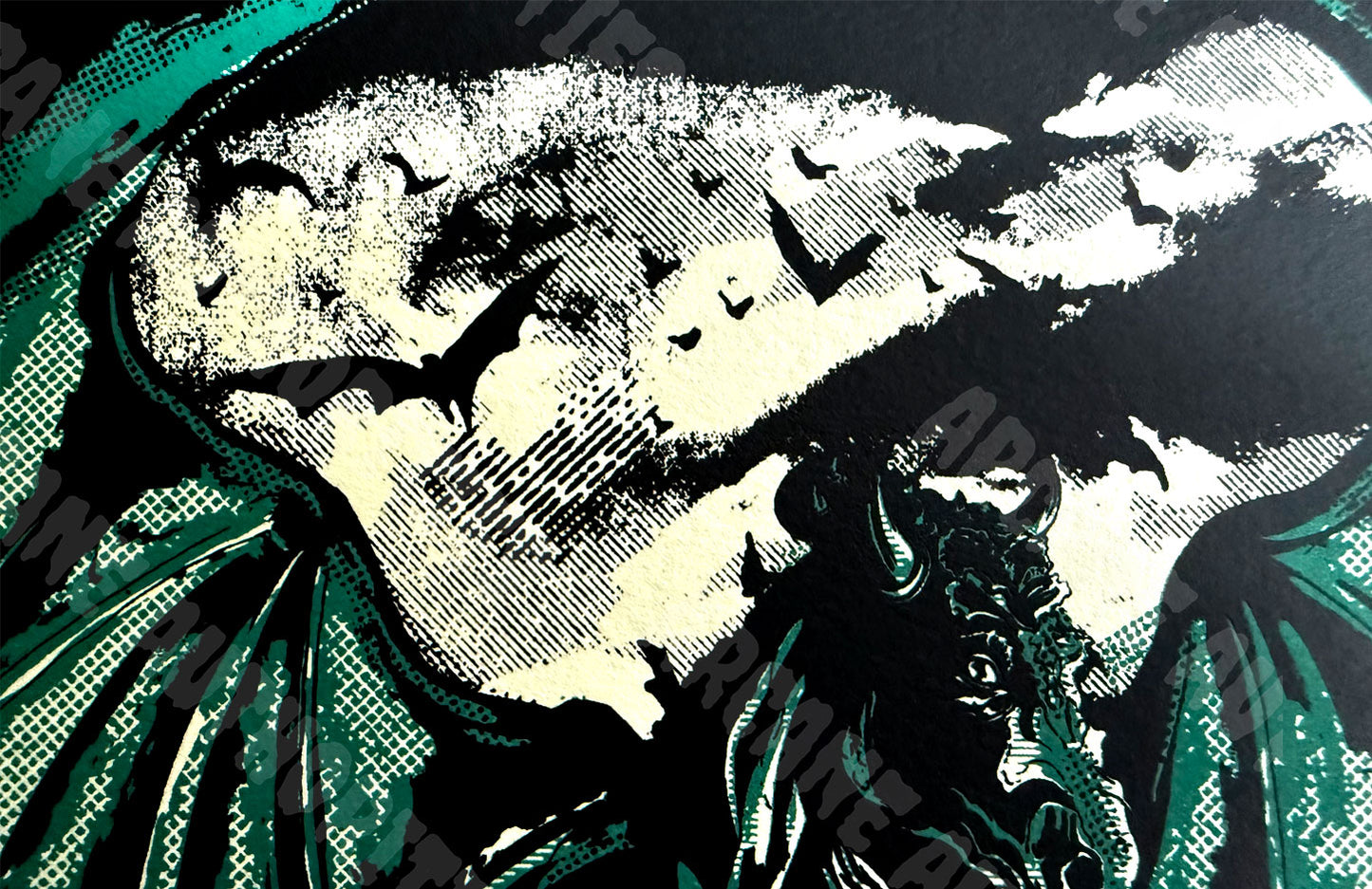 Trenton Makes, the Jersey Devil Waits 11” X 17” Silkscreened print