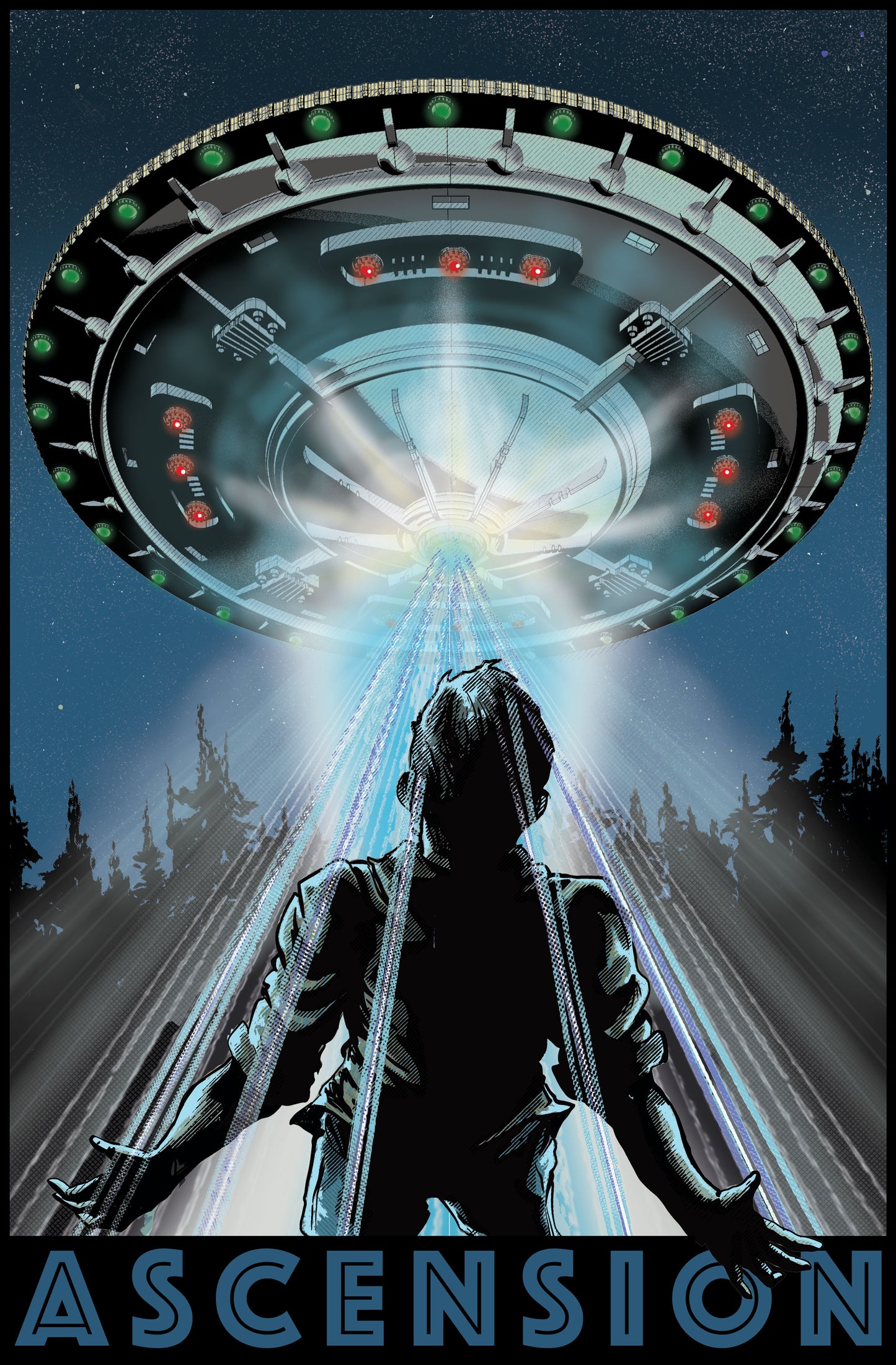 ASCENSION UFO Abduction T-Shirt