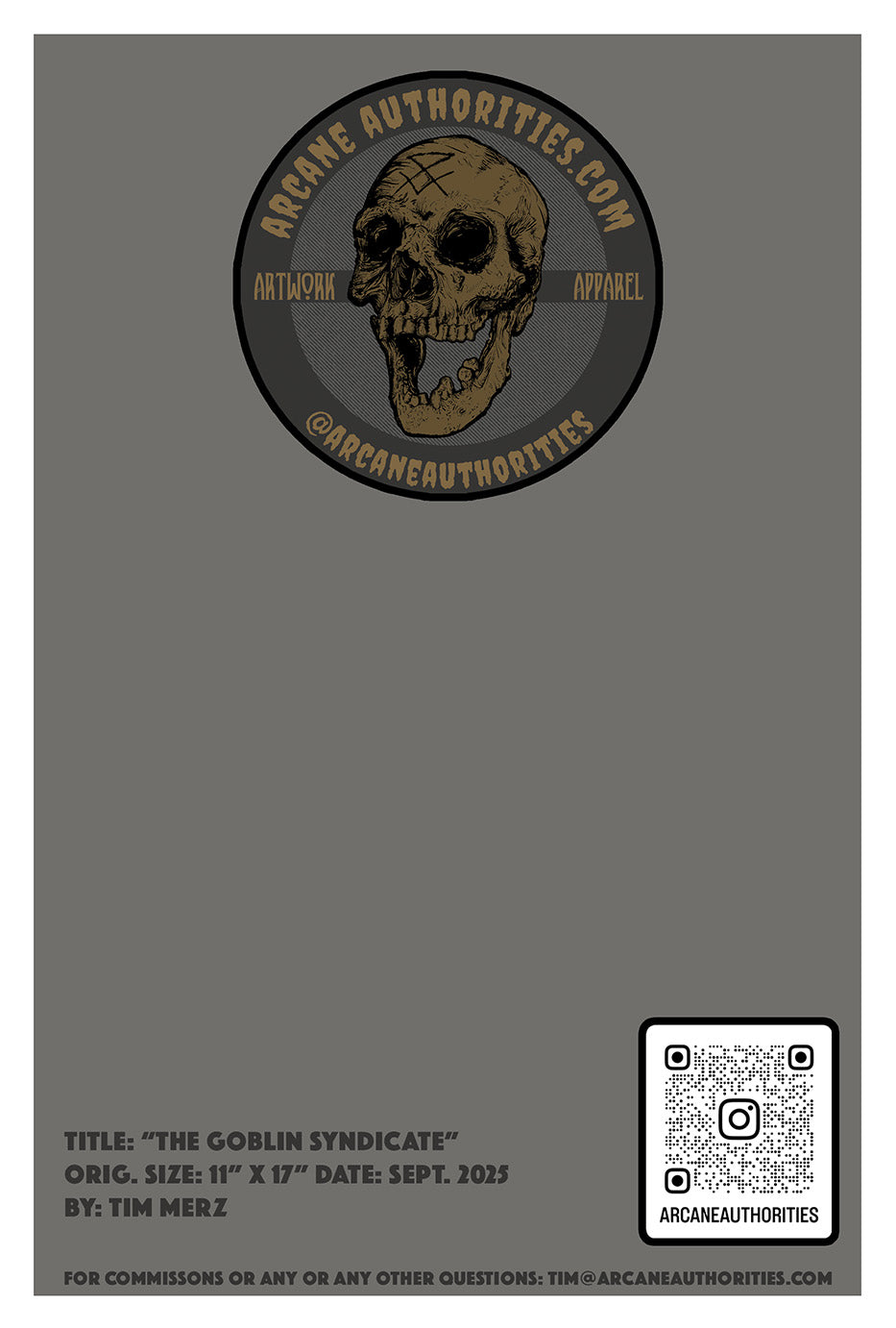 GOBLIN SYNDICATE MINI PRINT
