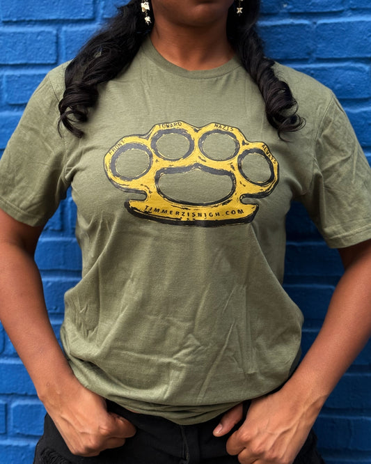 Instructions Included T shirt (Army Green)