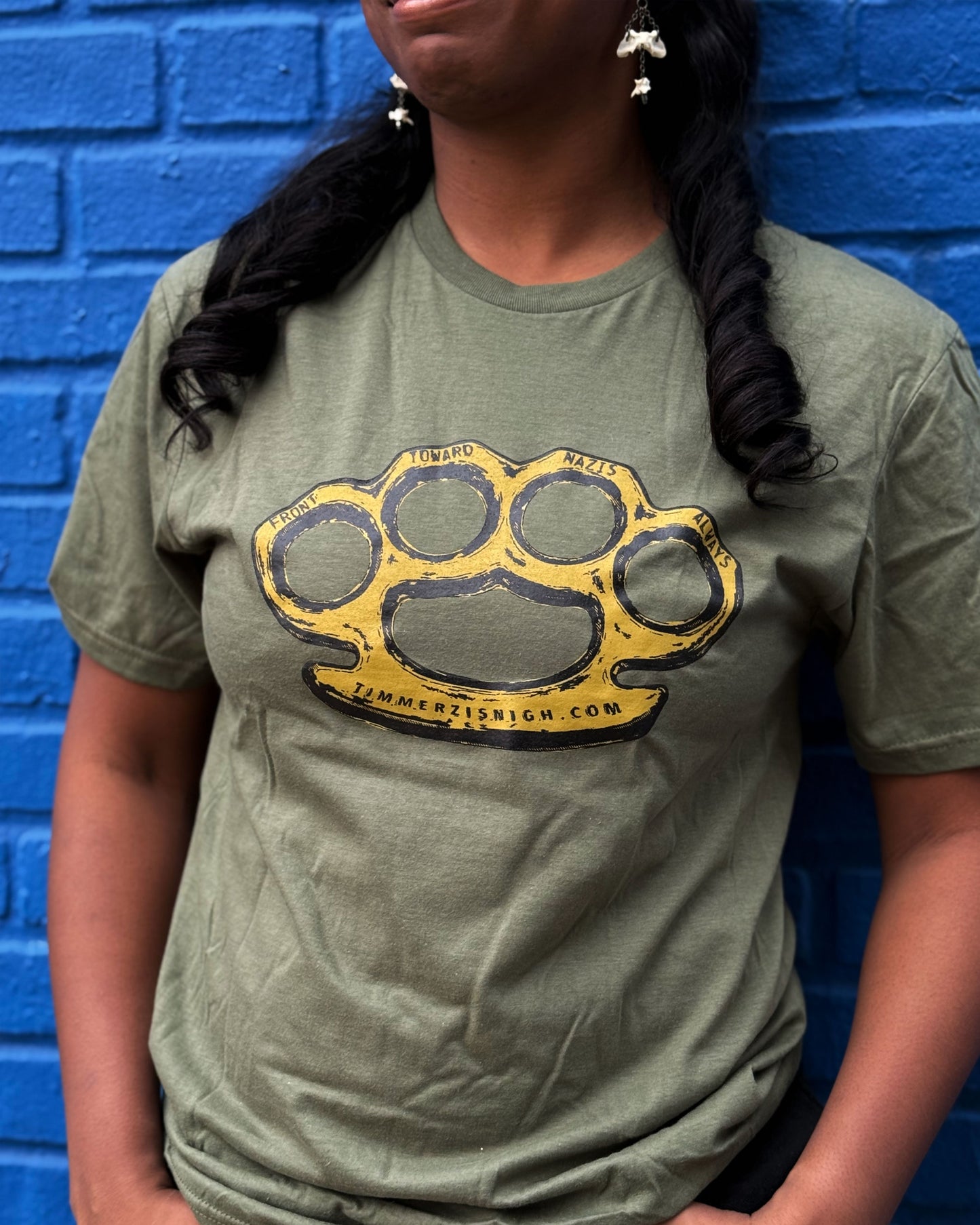 Instructions Included T shirt (Army Green)