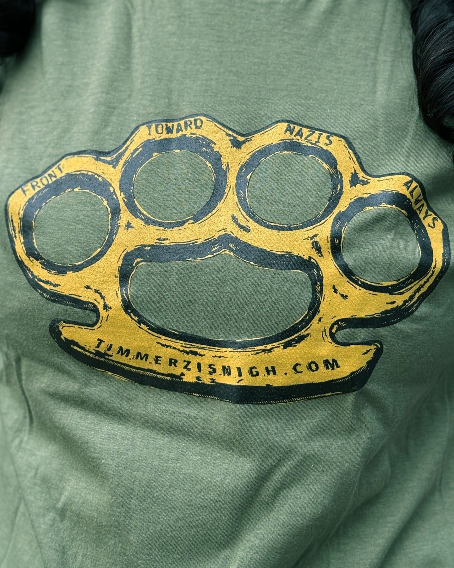 Instructions Included T shirt (Army Green)