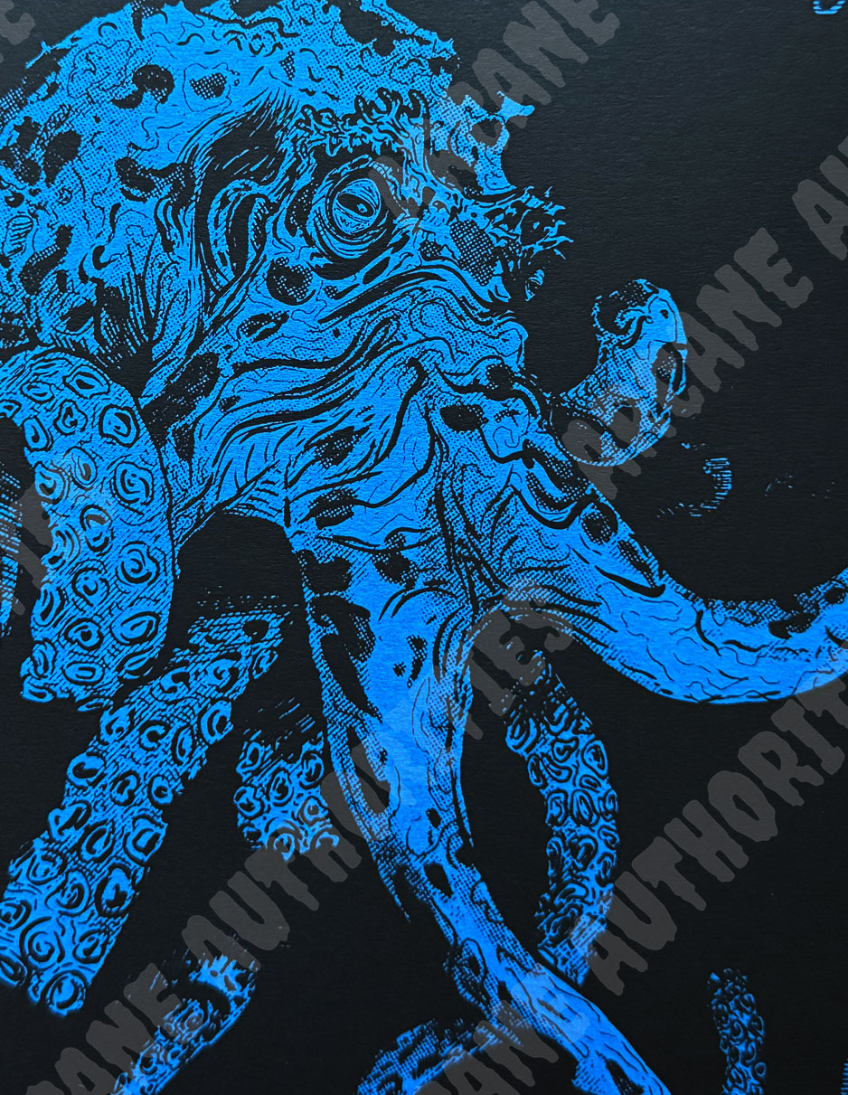 Lurker 8.5” X 11" Silkscreened print