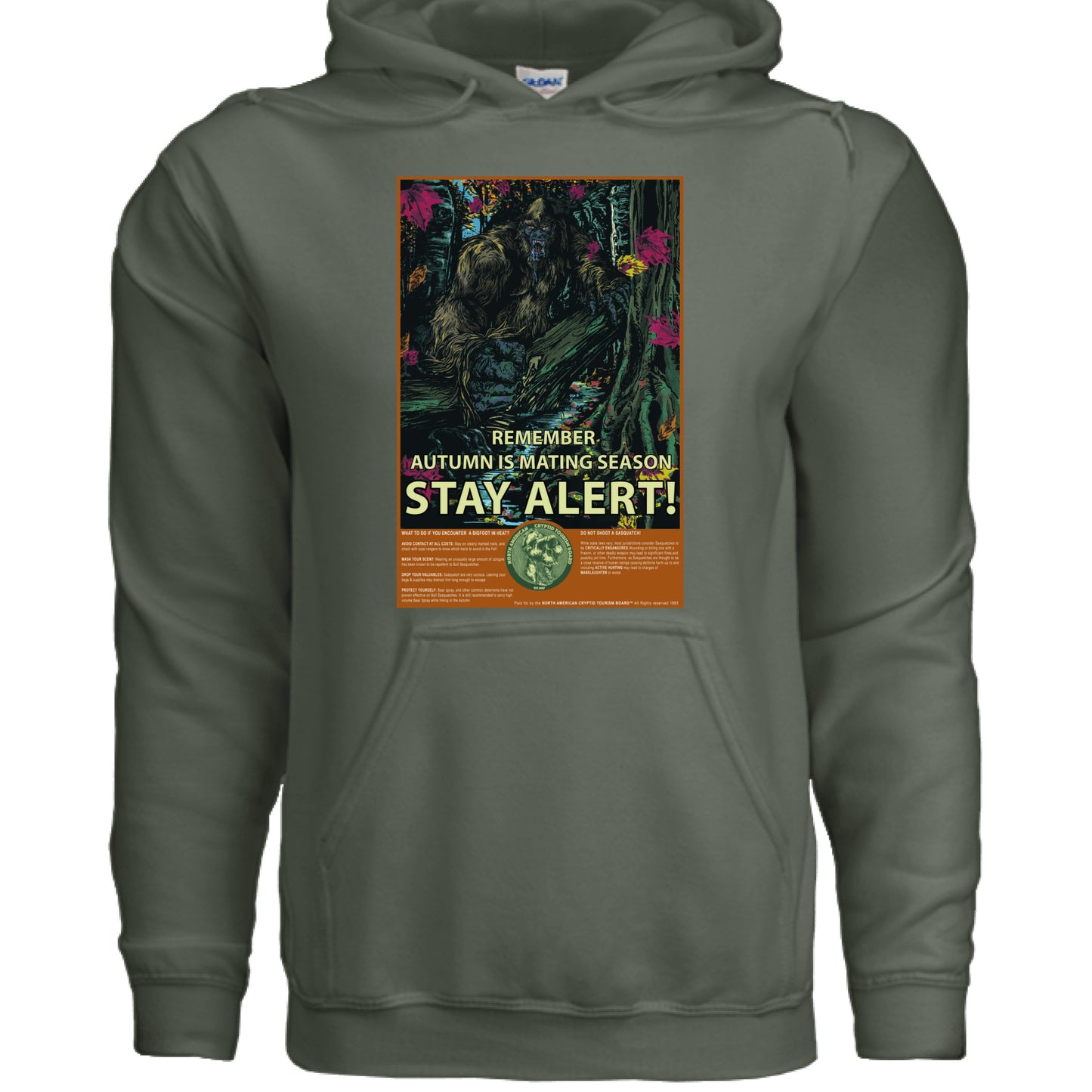 MILITARY GREEN - FRONT