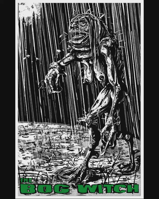 THE BOG WITCH 11” X 17” ART PRINT Horror